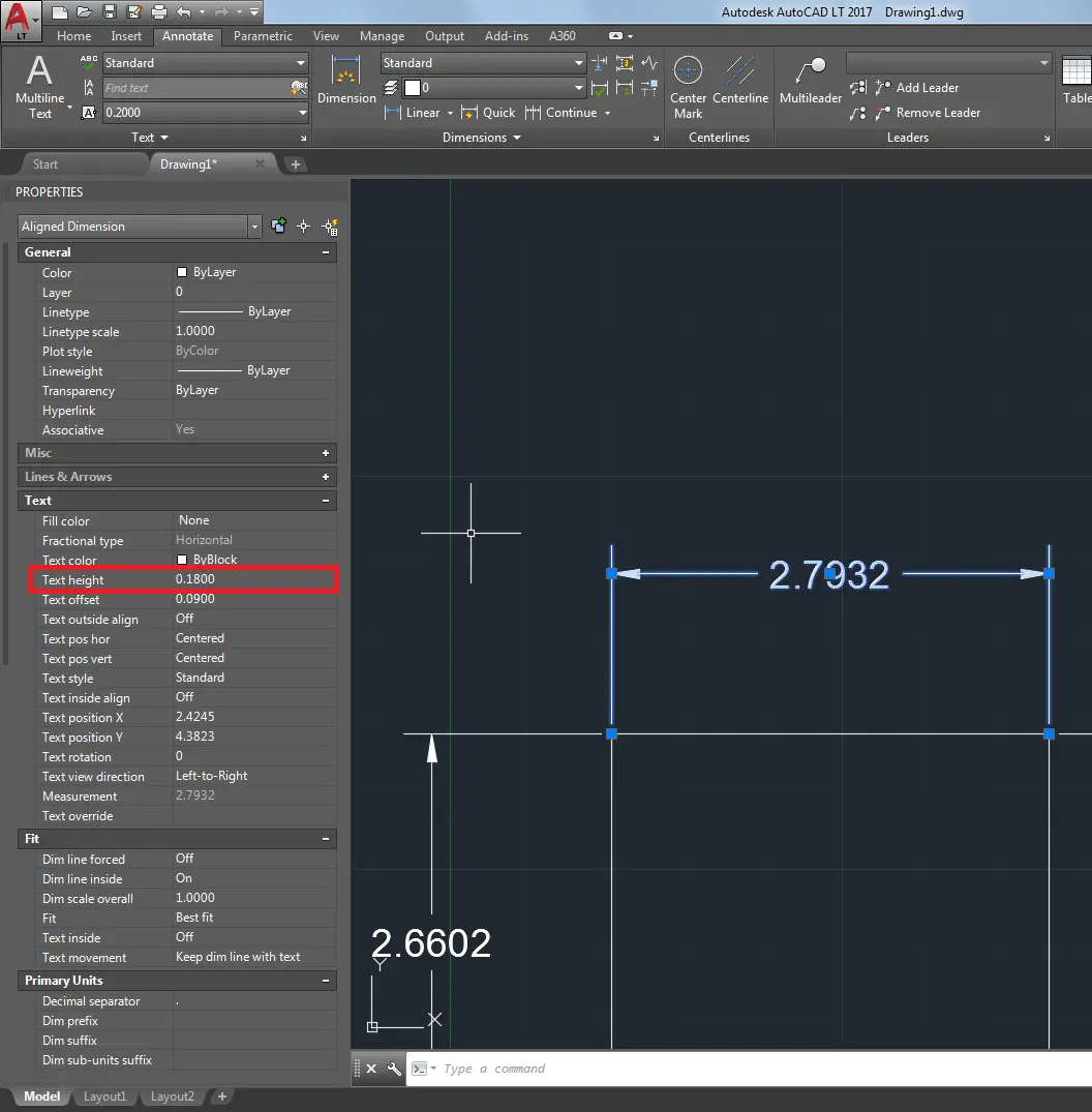 como achicar fleta de cota autocad - Cómo cambiar el tamaño de las flechas en AutoCAD