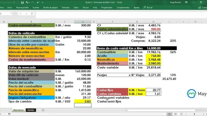 formato cotizacion flete transporte excel - Cómo hacer un formato de cotizacion