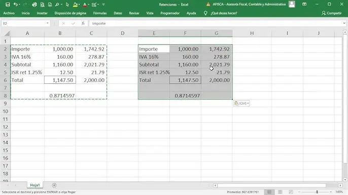como sacar subtotal de fletes - Cómo se calcula el subtotal después de impuestos