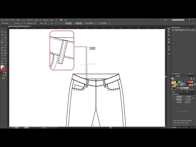 como usar fletas cotas en ilustrator - Cómo se editan flechas en Illustrator