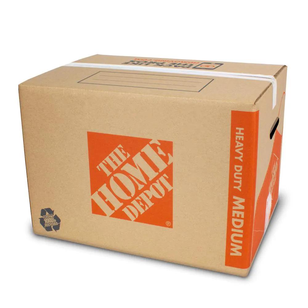 cajas de carton para mudanza home depot - Cuáles son las medidas de las cajas de Home Depot