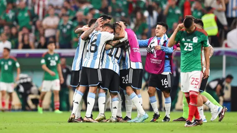 flete de la.seleccion de.mexico vs argentina - Cuántas veces le ha ganado México a Argentina en un Mundial de fútbol