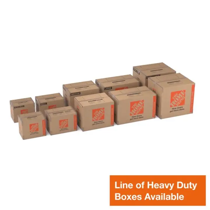 cajas de carton para mudanza home depot - Cuánto mide la caja XL