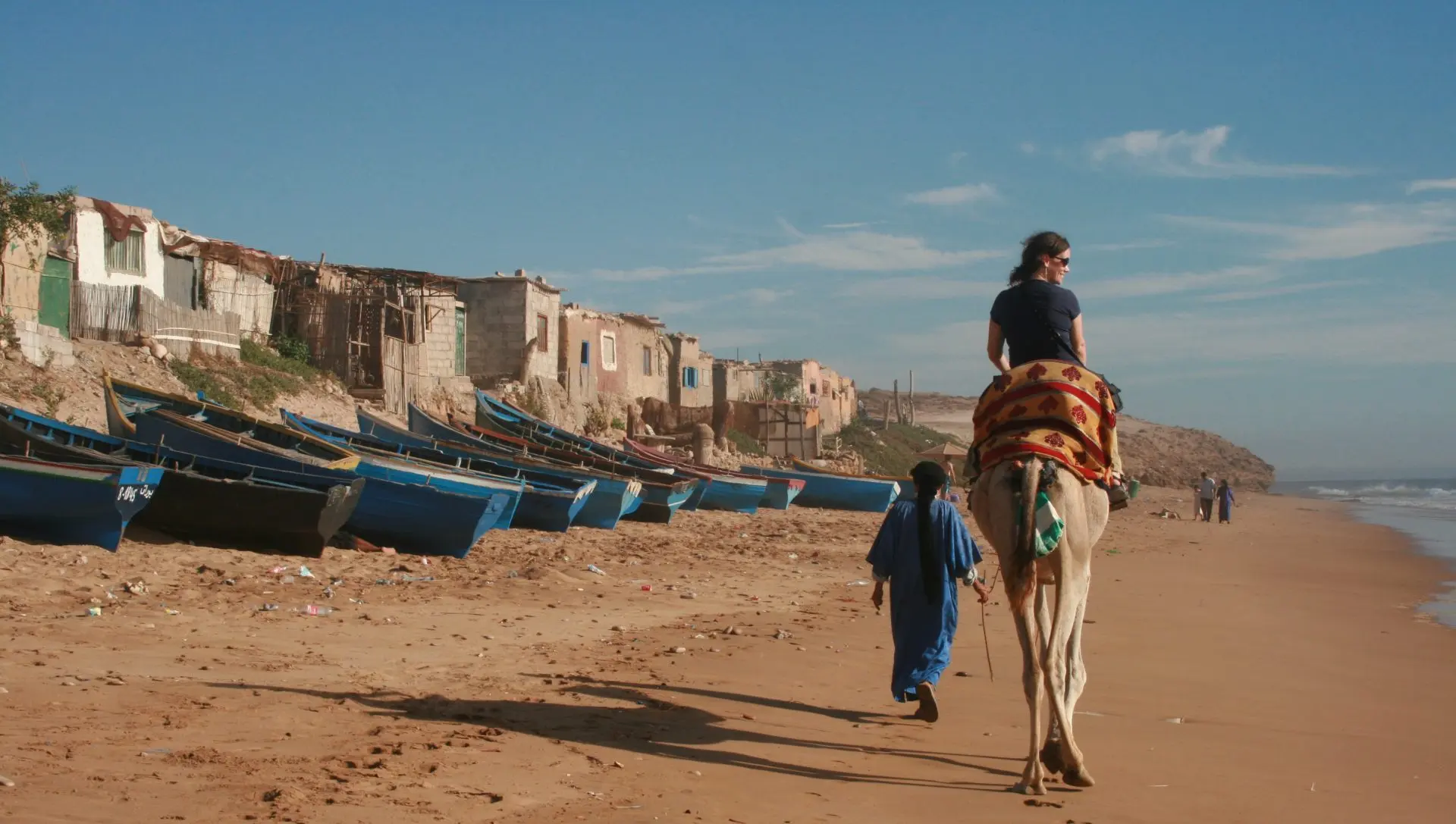 mudanzas en lomo de camellos en camellos - Da miedo los paseos en camello