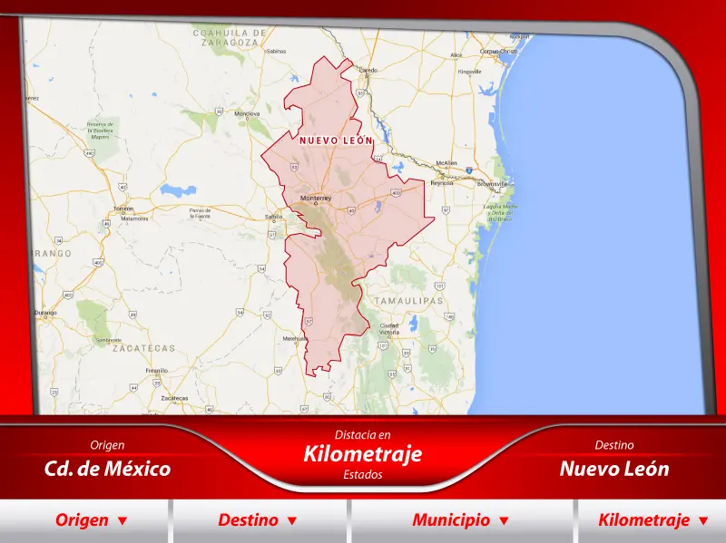 mapa de fletes monterrey - Dónde pasa la ruta 138 en Monterrey