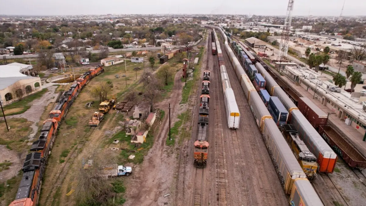 flete ferroviario de texas a mexico - Hay algún tren que vaya de Estados Unidos a México