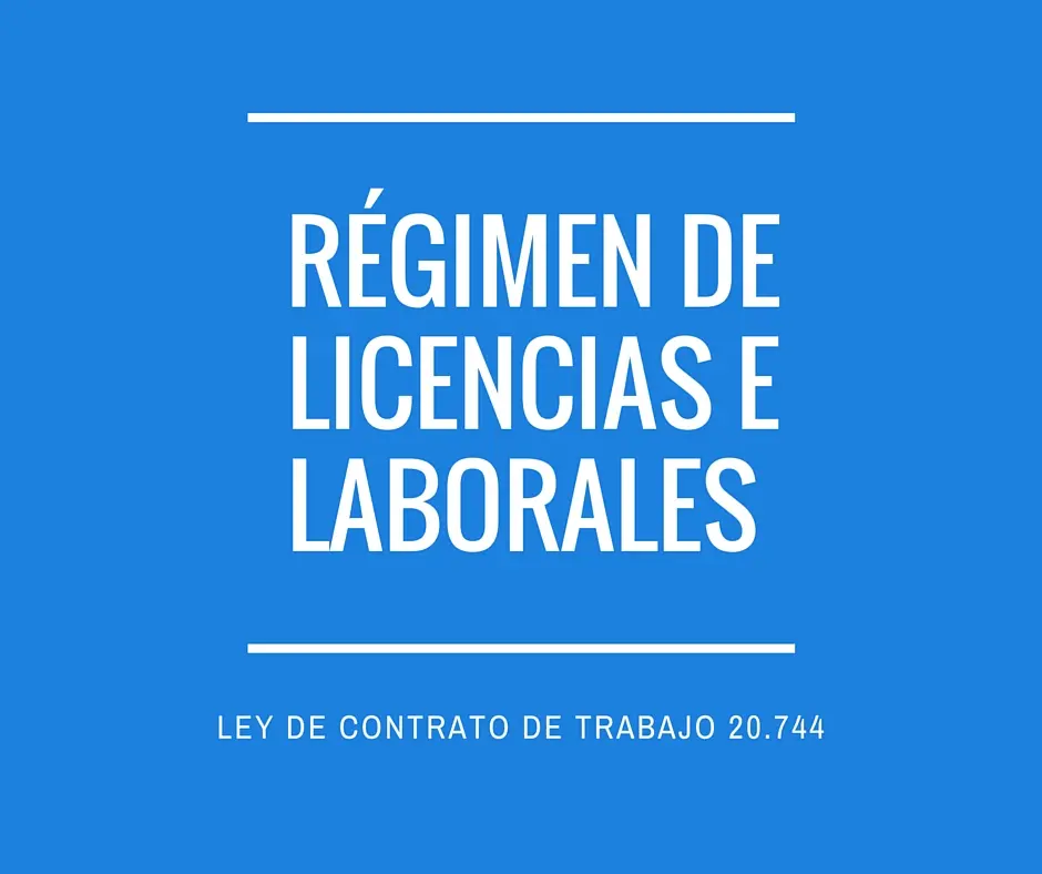 licencia por mudanza argentina - Qué son las licencias especiales en Argentina