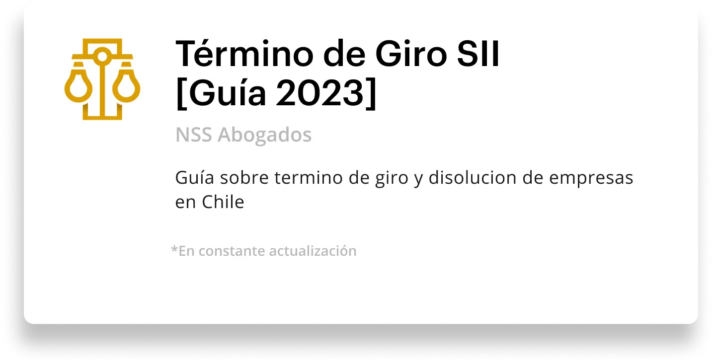 giro de flete ante el sii - Qué son los giros del SII