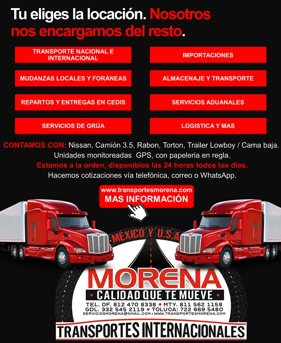 Transportes logísticos y fletes en la República Mexicana - Qué tipo de transporte se utiliza en México transportes logisticas y fletes en la republica mexicana - Qué tipo de transporte se utiliza en México
